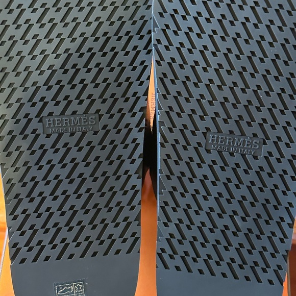 Unisex Hermes Chypre Black Sandals Size EU 43 - Picture 3 of 8
